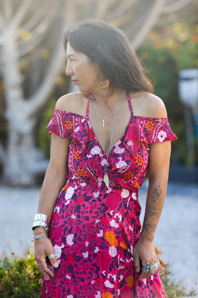 Flamenco Wrap Dress