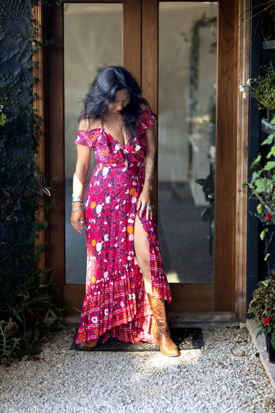 Flamenco Wrap Dress