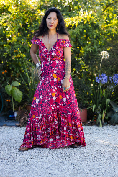 Flamenco Wrap Dress