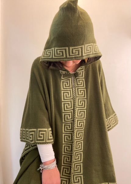 Alpaca Cape with Hood